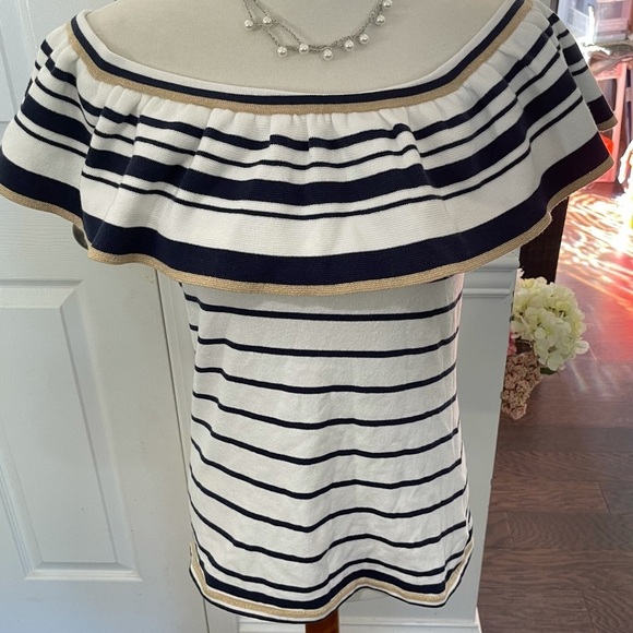 Lilly Pulitzer Shining Sea Stripe, size medium NWOT - Picture 3 of 7